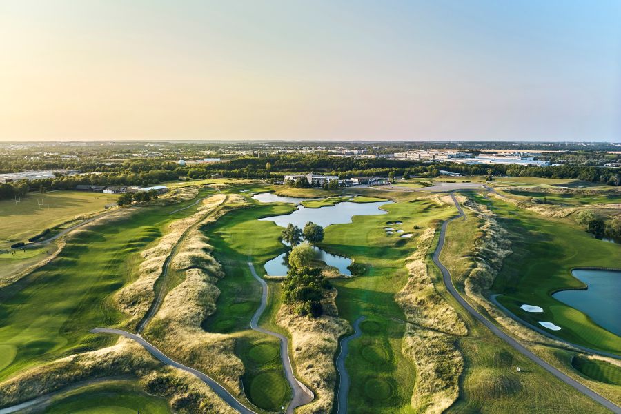 Le Golf National course close to Paris, in France