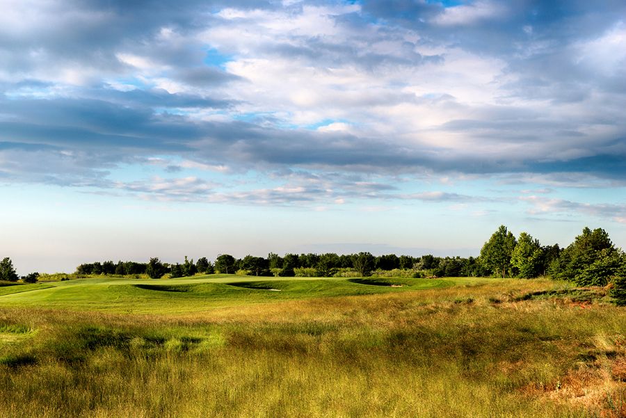 Clouds over Lighthouse golf course in Bulgaria