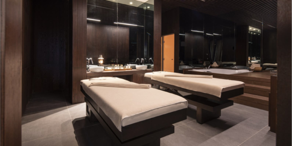 Two treatment tables in the Spa at Voyage Belek Golf And Spa Hotel