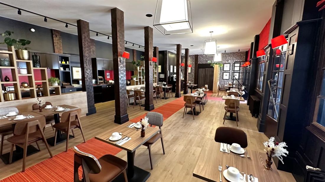 Cafe in Hotel Bristol Le Touquet