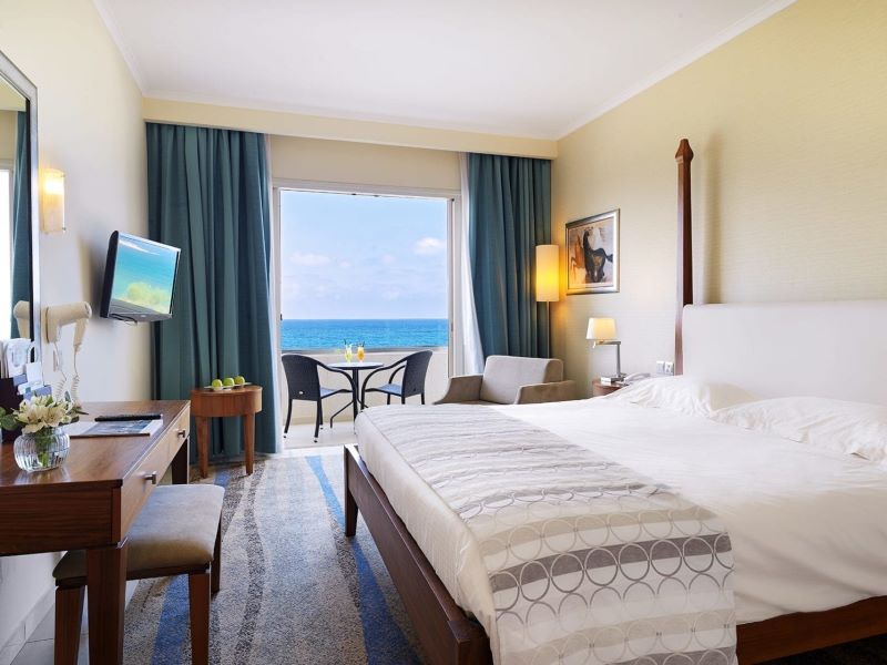 Sea view room with balcony at Alexander The Great Beach Hotel