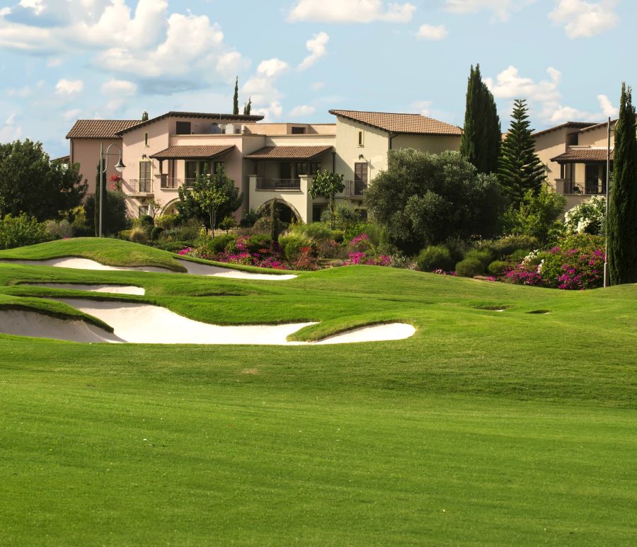 Apartments by the course at Aphrodite Hills in Cyprus