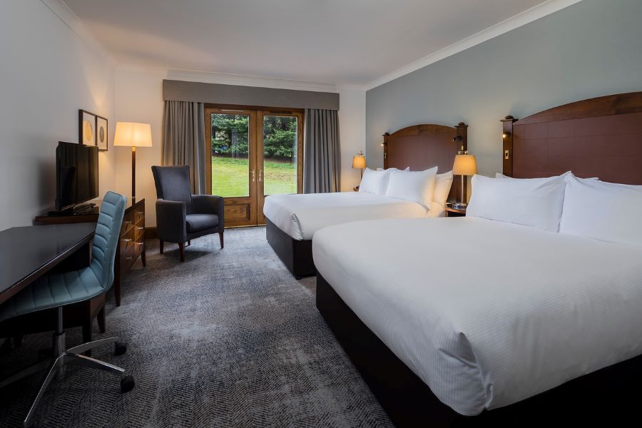 Twin room at Dunston Hall Golf And Spa