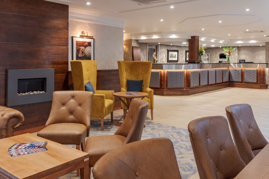 Reception at the spa at Forest Pines Hotel, Spa And Golf Resort