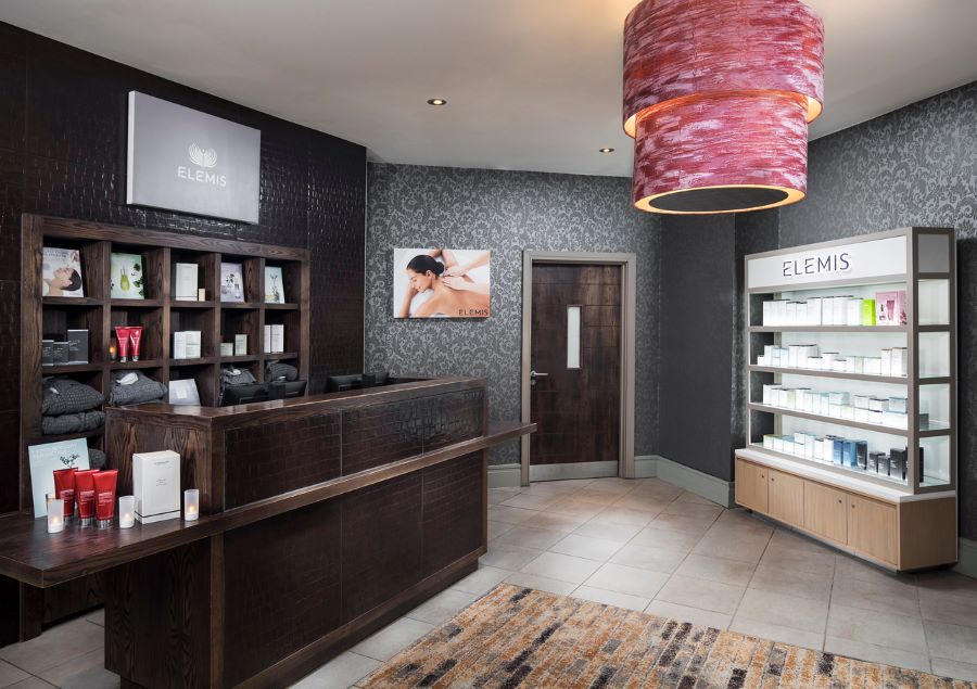 Spa reception at Oulton Hall Golf Hotel And Spa