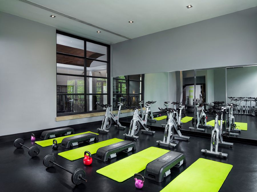 Fitness studio at Oulton Hall Golf Hotel And Spa