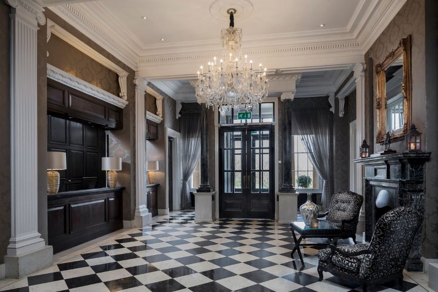 Entrance and reception at Oulton Hall Golf Hotel And Spa