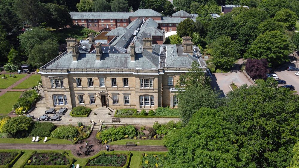 Oulton Hall Golf Hotel And Spawith ground in front of it