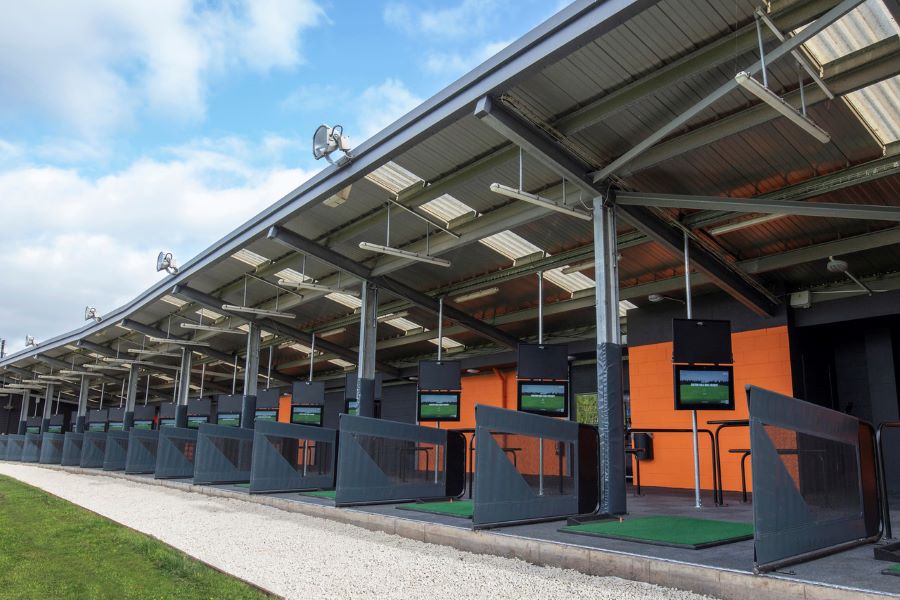 Driving range at Oulton Hall Golf Hotel And Spa