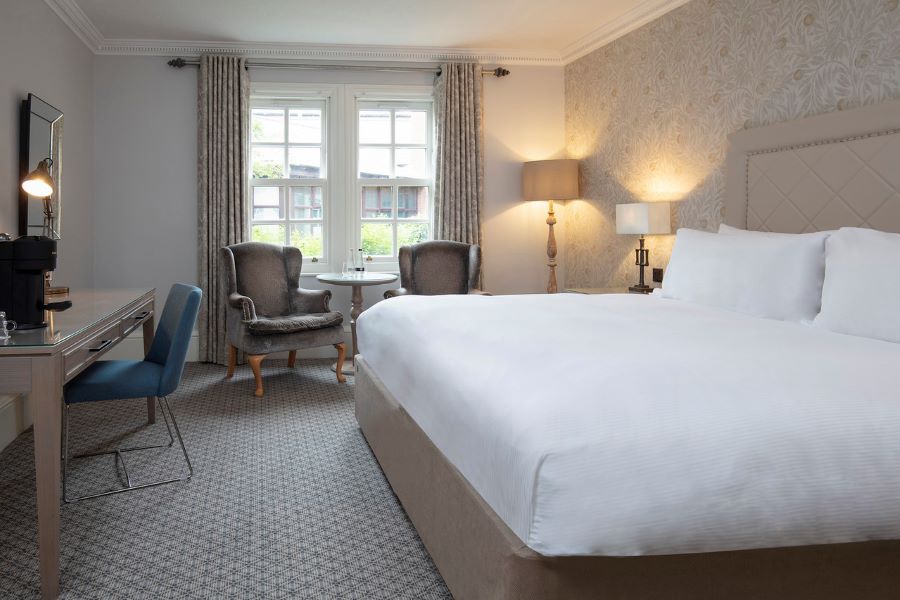 Upgraded room with view onto golf course at Oulton Hall Golf Hotel And Spa