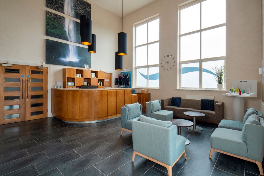 Seating area in health club at The Telford Hotel, Spa And Golf Resort