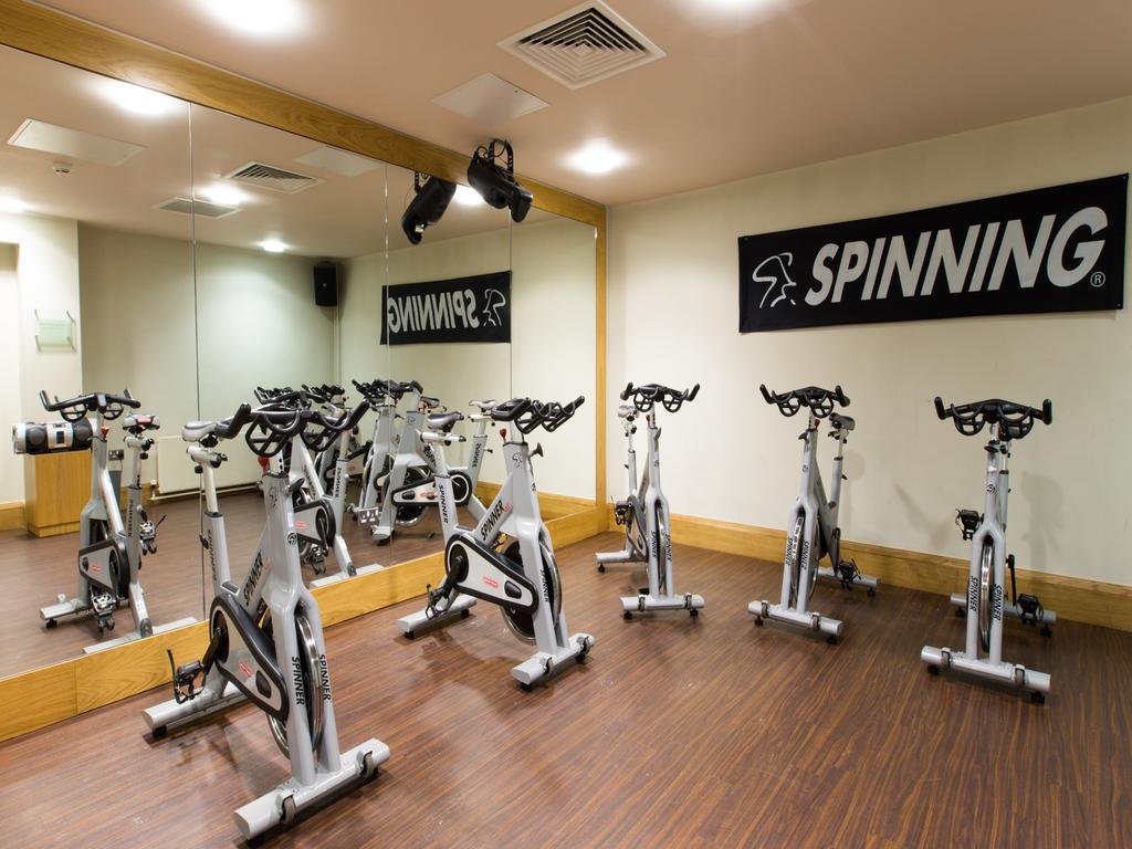 Spinning bikes in the studio at The Westerwood Hotel And Golf Resort