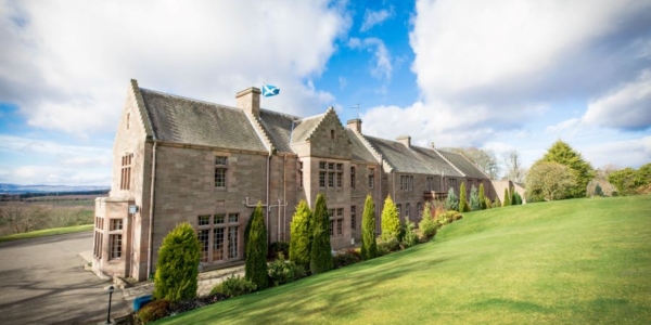 Exterior of Murrayshall Country Estate in Scotland