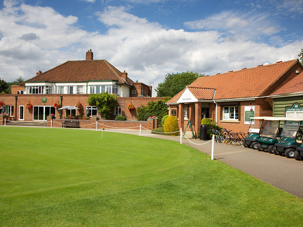 External view of Fulford Golf Club House in York