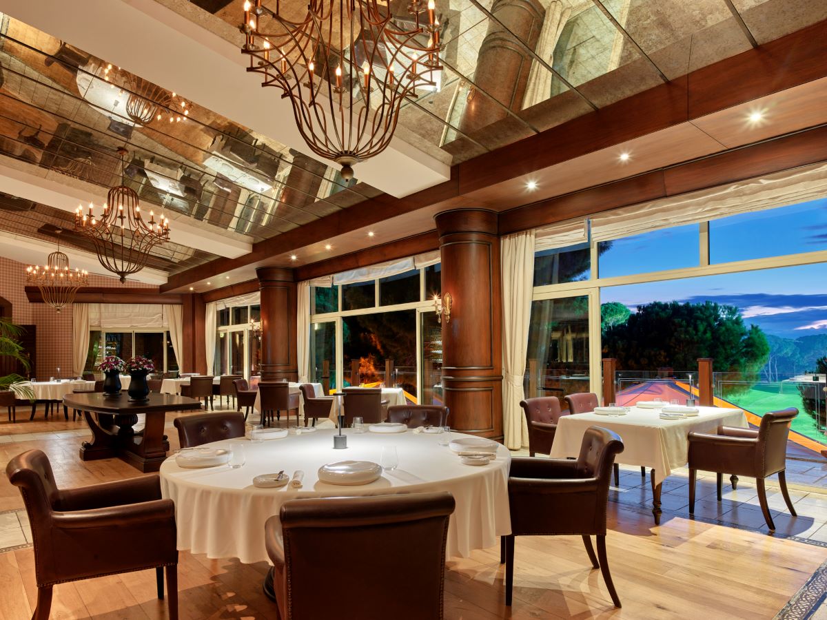 Fine dining at Maxx Royal Golf & Spa