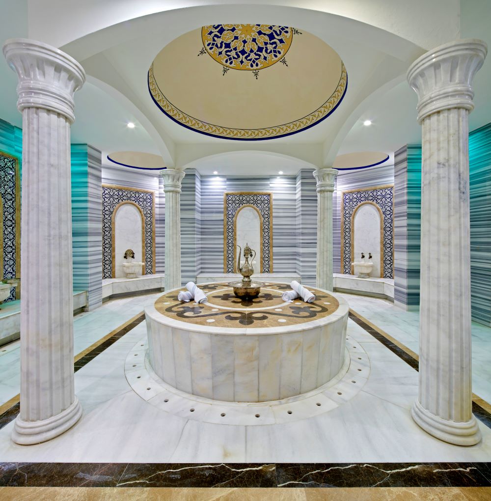 Steam room at Maxx Royal Golf & Spa