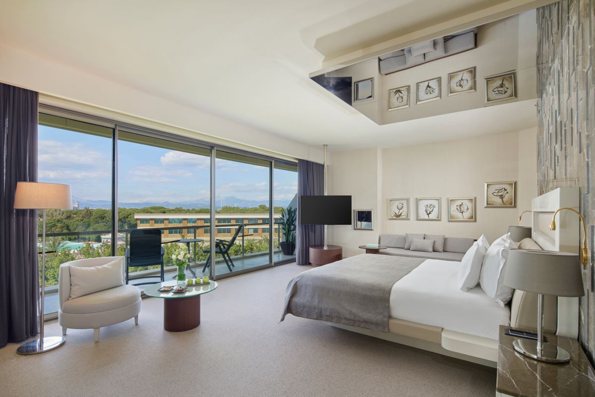 Upgraded room at Maxx Royal Golf & Spa