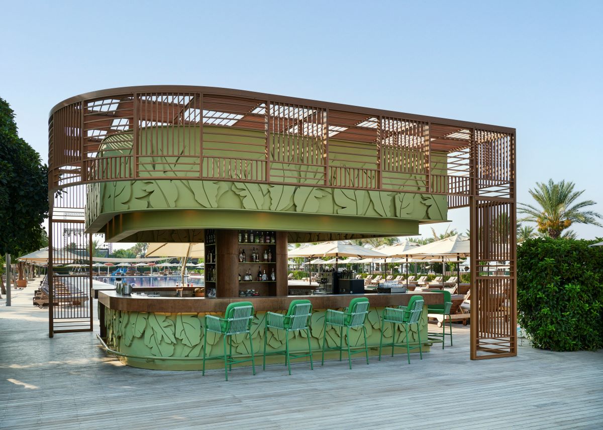 Pool side bar at Maxx Royal Golf & Spa