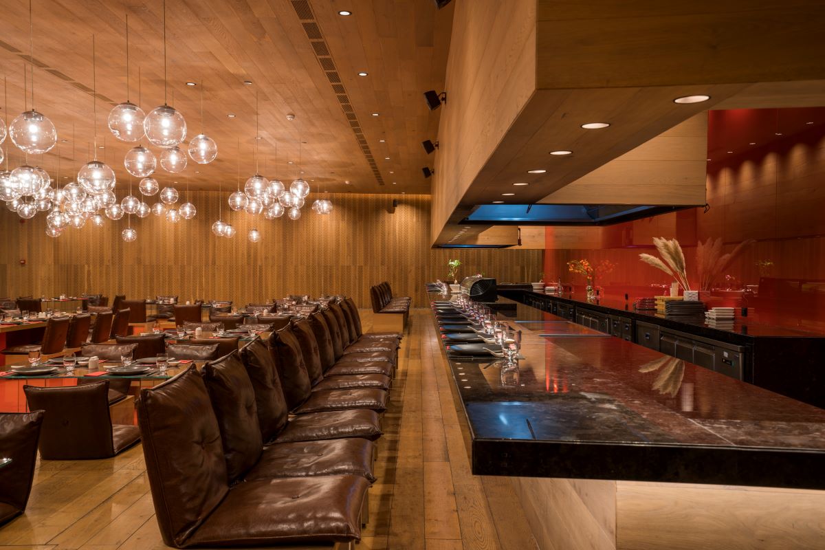 Asian themed restaurant at Maxx Royal Golf & Spa