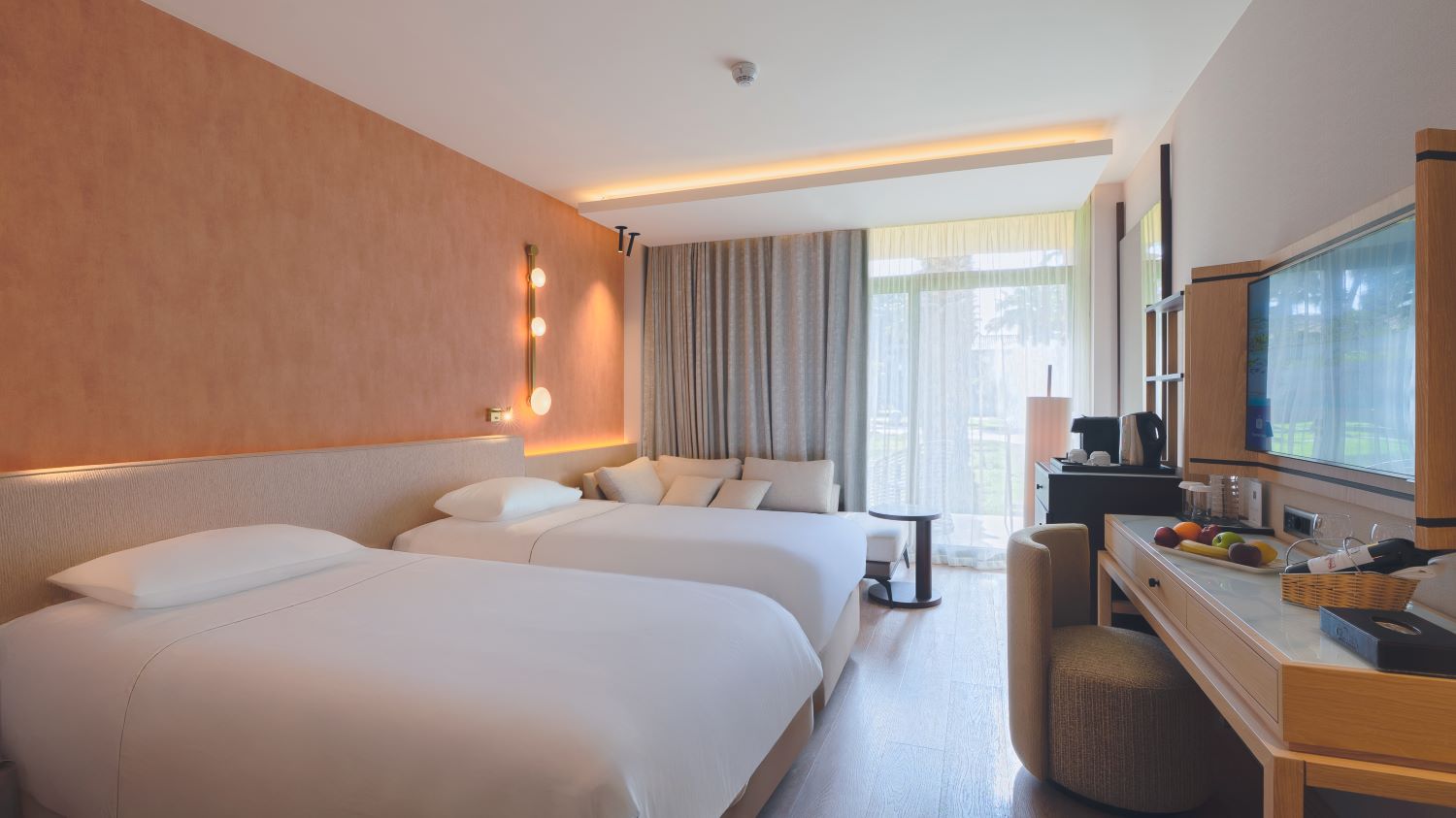 Bedroom at Gloria Golf Resort in Belek, Turkey