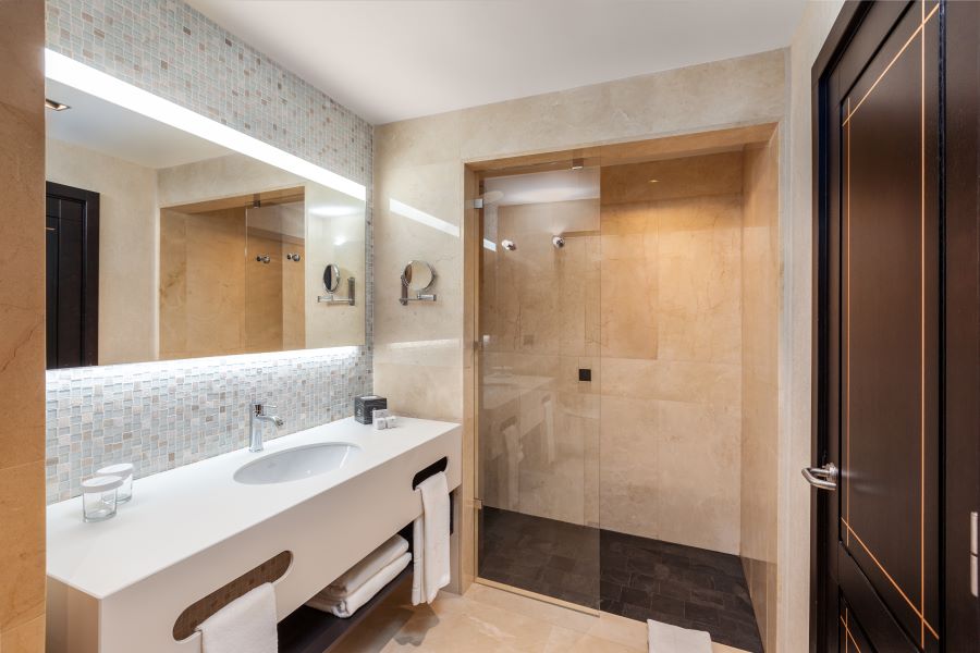 Bathroom at Lopesan Costa Melonares Resort in Gran Canaria, Spain