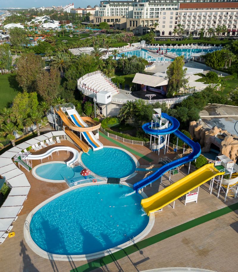 Water park at Kaya Belek Hotel