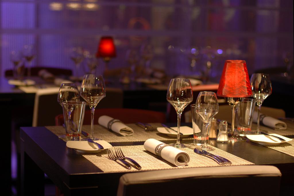 Dining table at Martin's Brussels EU
