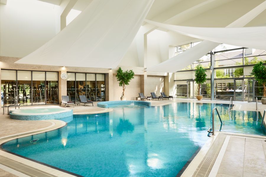 Swimming pool indoors at The K Club