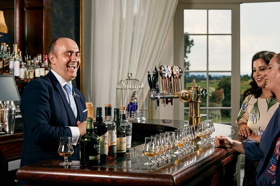 Whiskey tasting at The K Club