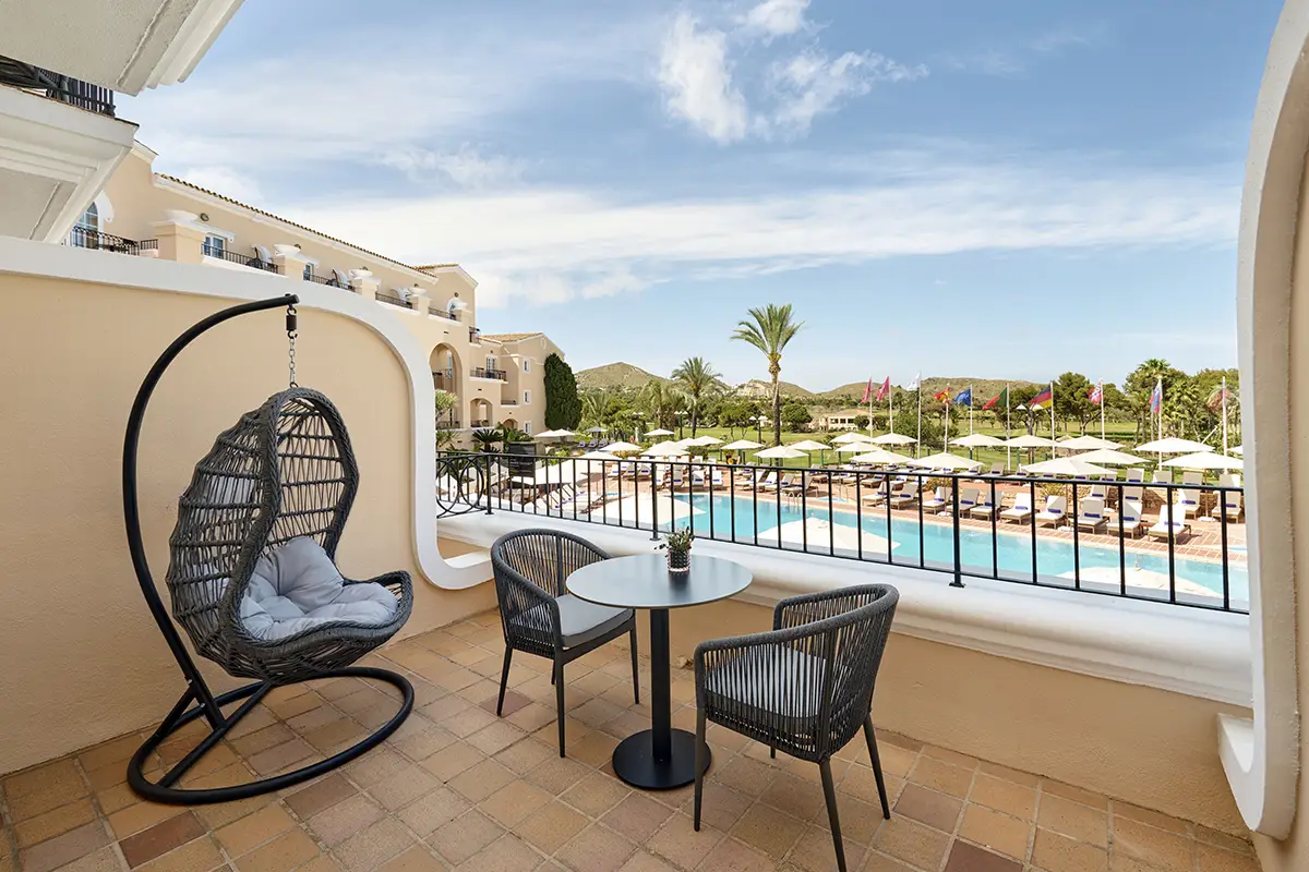 Balcony view from Grand Hyatt La Manga Club & Resort Murcia