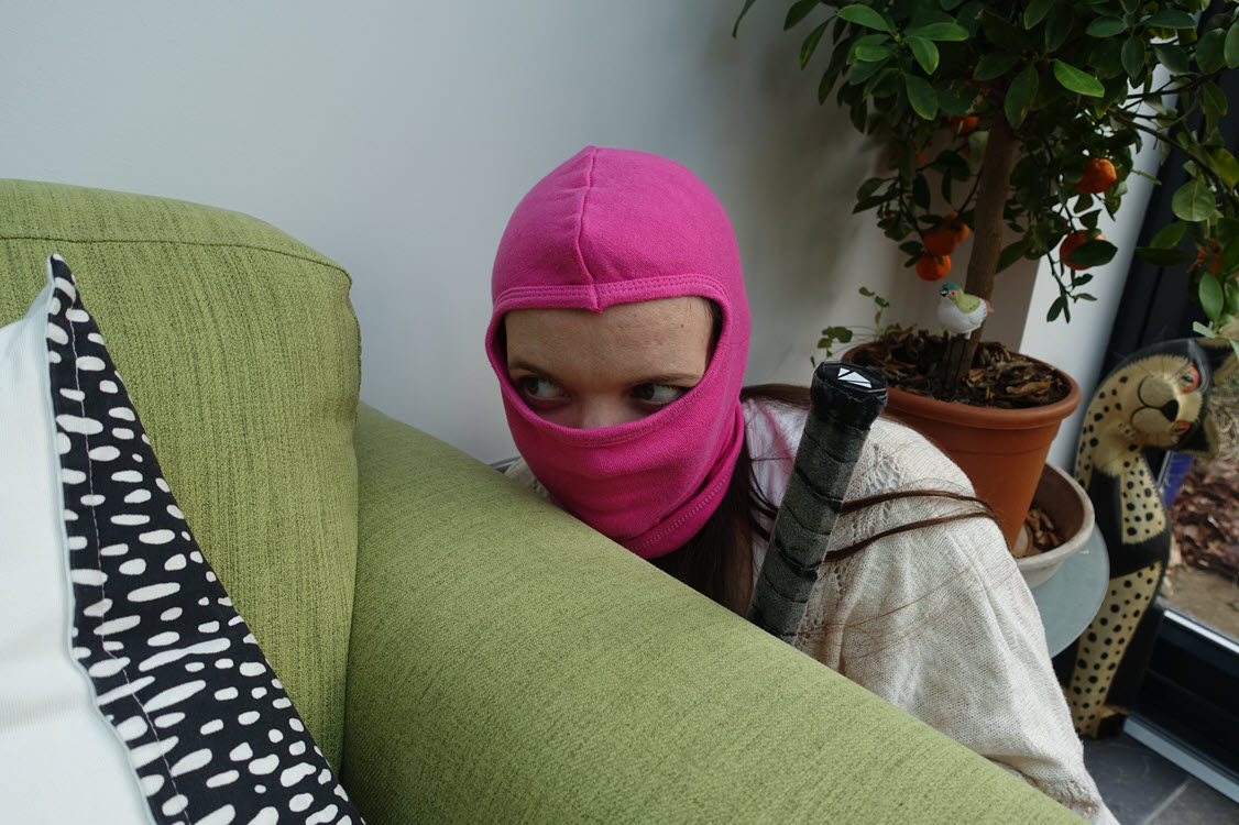 Stealth golf is a fun game to play indoors