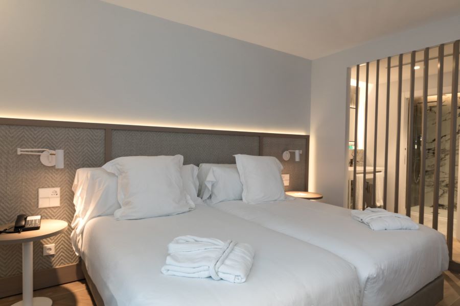 Bedroom at Hotel Encinar De Sotogrande in Spain