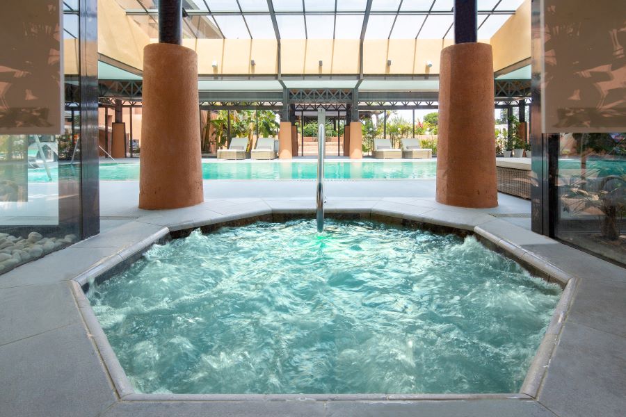 Jacuzzi in the Spa at DoubleTree by Hilton Islantilla Beach Golf Resort