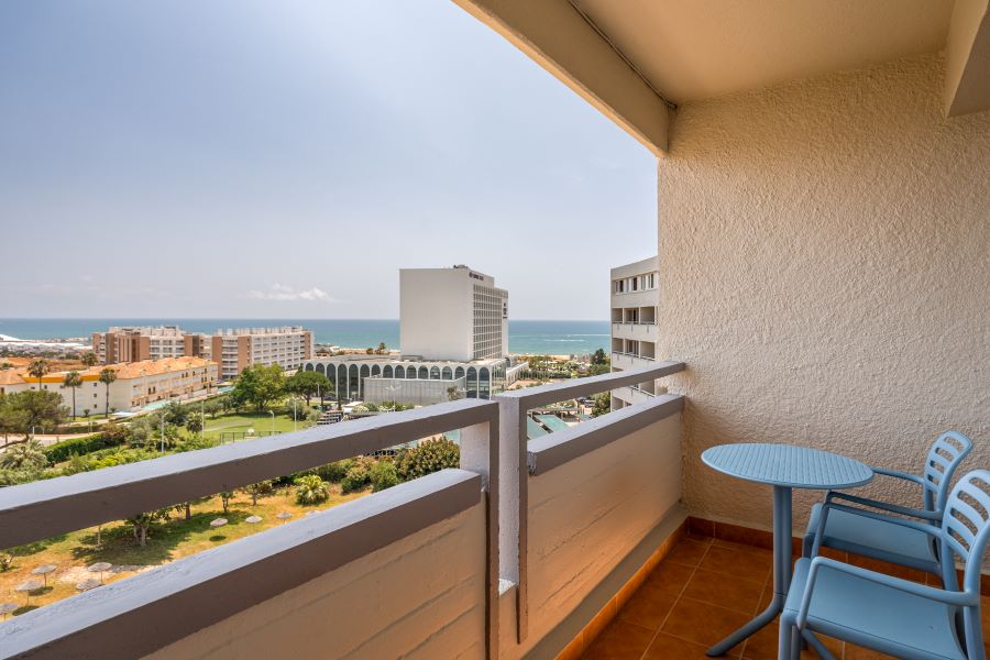 Balcony view from room at Hyatt Regency Vilamoura Algarve