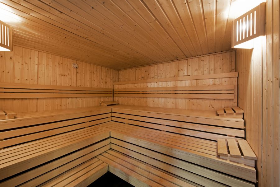 Sauna at Kn Columbus Aparthotel