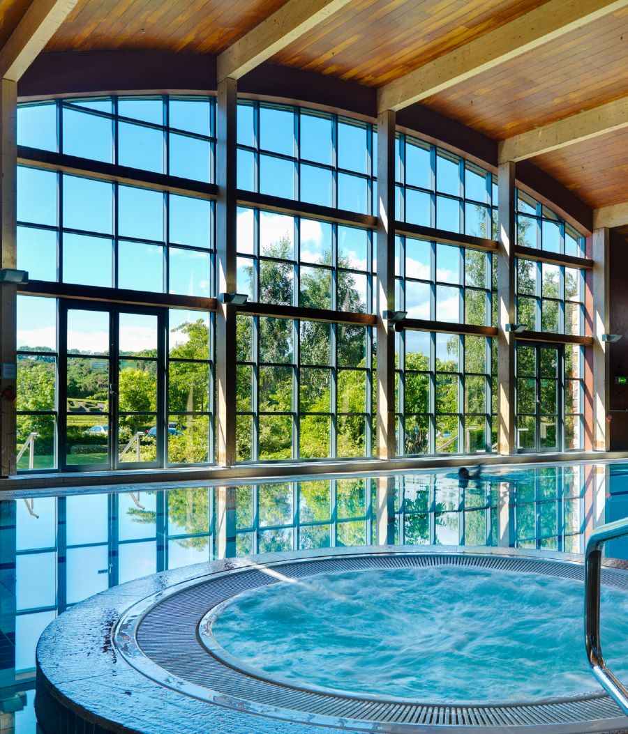Indoor swimming pool at Druids Glen Hotel And Golf Resort
