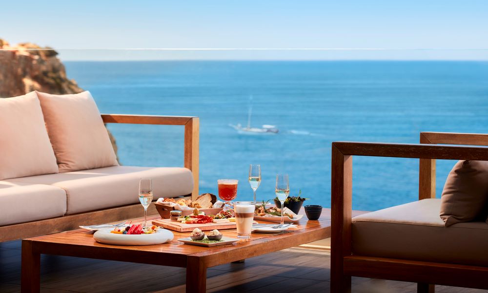 Balcony view at Tivoli Carvoeira Algarve Resort in Portugal