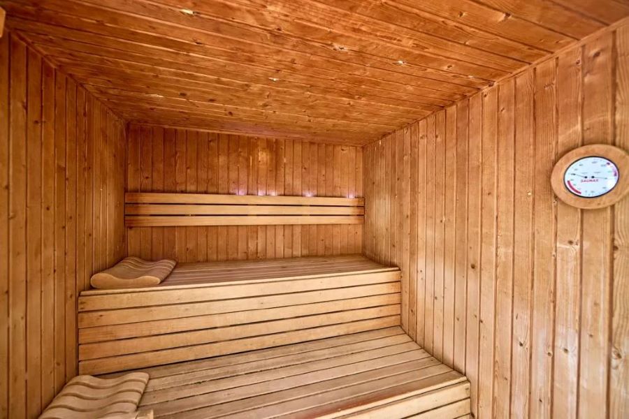 Sauna in the spa at Zafiro Rey Don Jaime