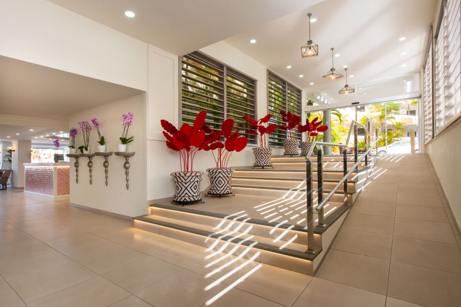 Lobby area at Ole Tropical Tenerife in Spain