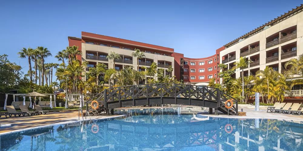 Exterior of Barcelo Marbella Hotel in the Costa Del Sol, Spain