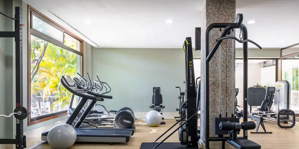 Gym at Barcelo Marbella Hotel in Spain's Costa Del Sol