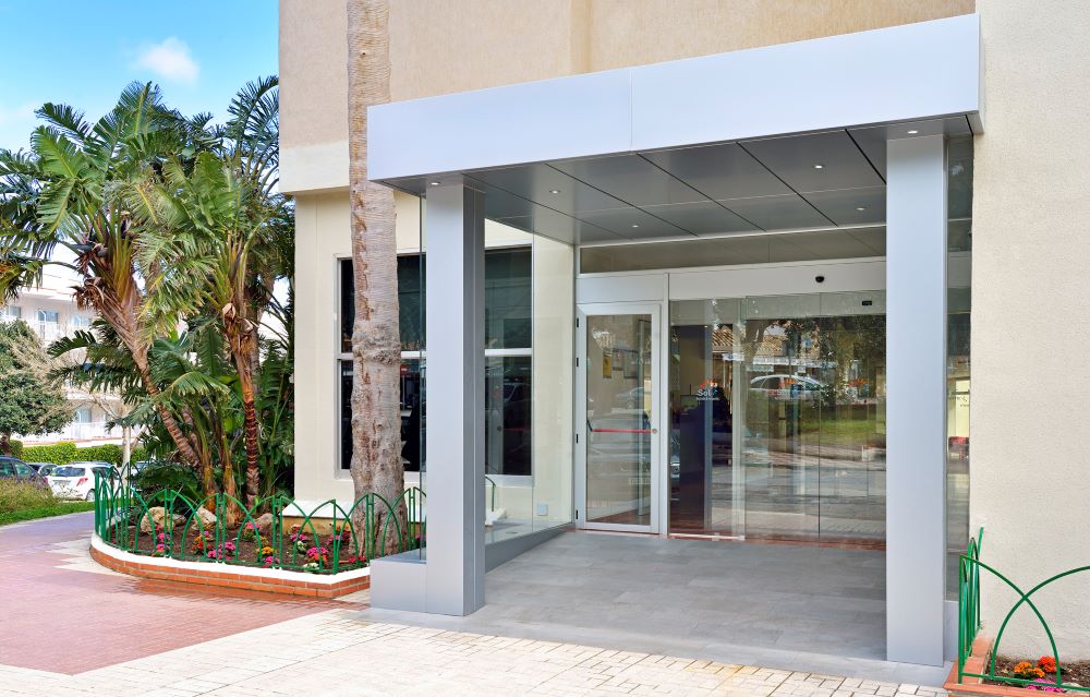 Entrance at Sol Puerto Marina in the Costa Del Sol
