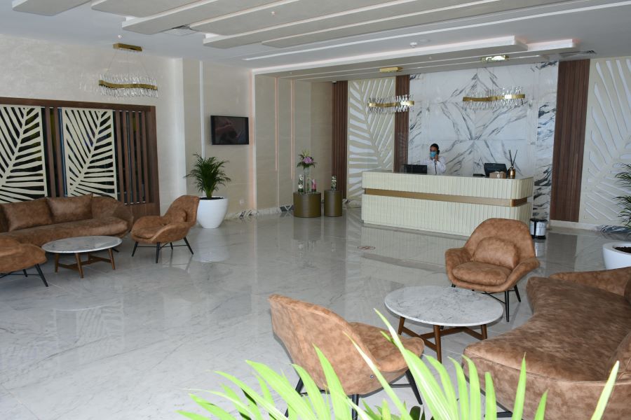 Spa reception area at Pickalbratros White Beach Taghazout Resort