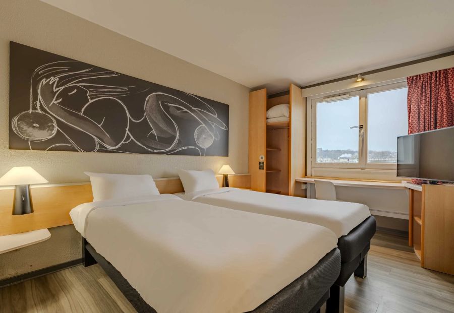 Twin room at B&B HOTEL Boulogne-sur-Mer Centre Les Ports