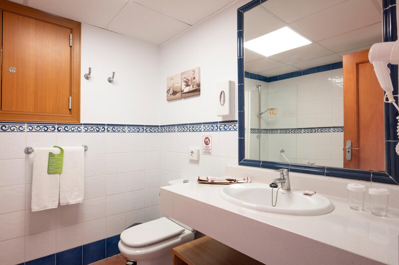 Bathroom in apartment at GF Isabel in Spain's Tenerife