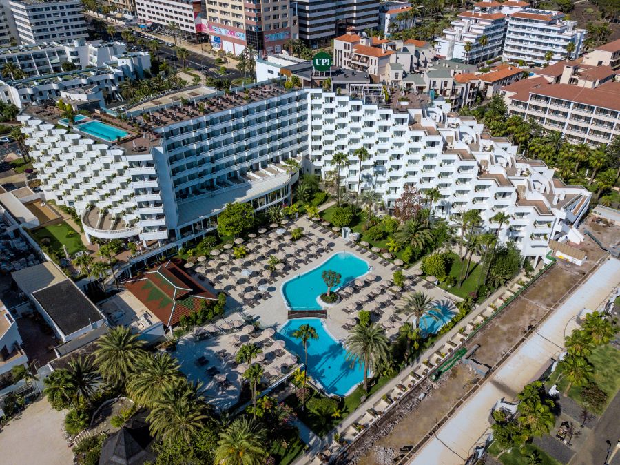 Spring Hotel Vulcano in Tenerife, Spain from the air