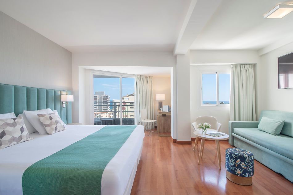 Larger room at Hotel Costa Malaga