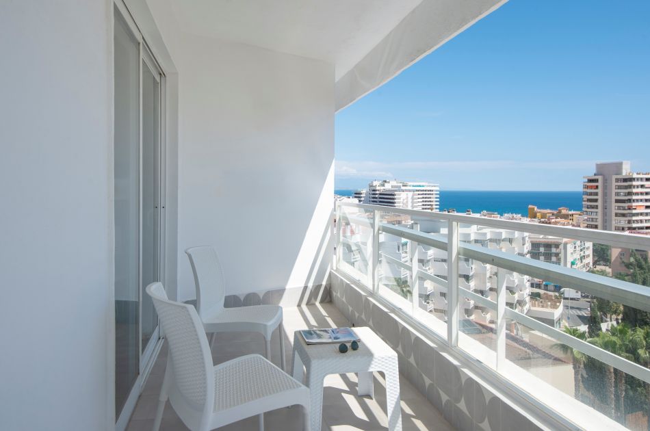 Balcony view from Hotel Costa Malaga