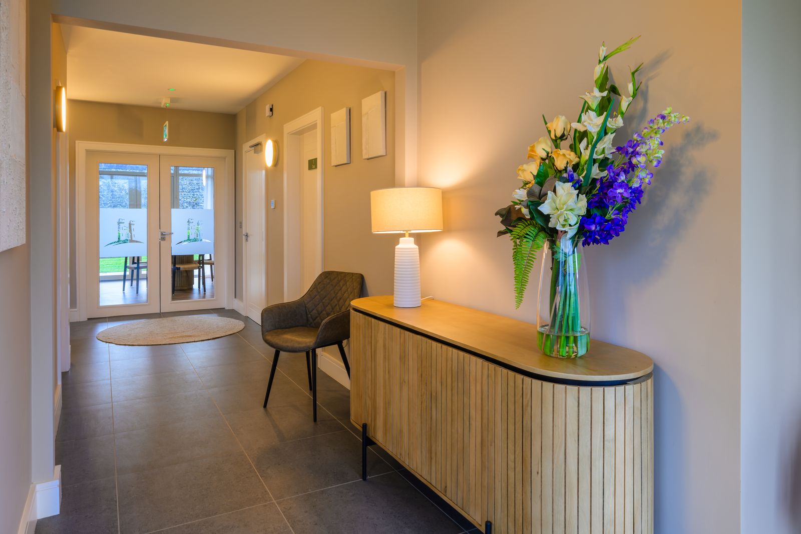 Lobby area at Killeen Castle Resort and Lodges in Ireland