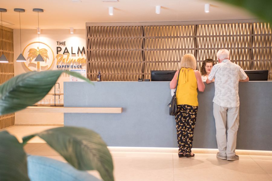Reception at Hotel Palmasol in the Costa Del Sol